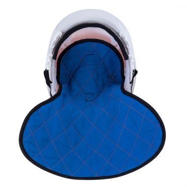 Cooling Crown with Neck Shade - Orange/Blue -