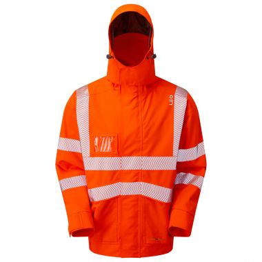 DARTMOOR ISO 20471 Class 3 EcoViz 10K Breathable Bomber Jacket Orange J05 O