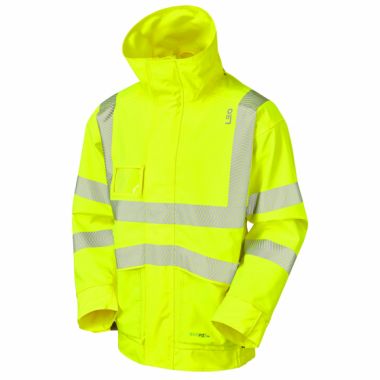 DARTMOOR ISO 20471 Class 3 EcoViz 10K Breathable Bomber Jacket Yellow J05 Y