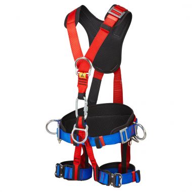 Portwest 4 Point Comfort Plus Harness - Red -