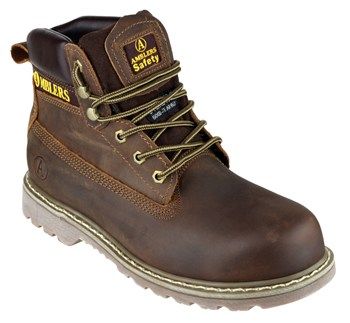  Amblers Steel FS164 Welted Safety Boots - Brown