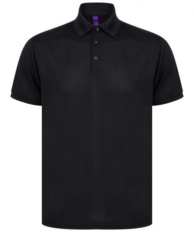 Recycled polyester polo shirt