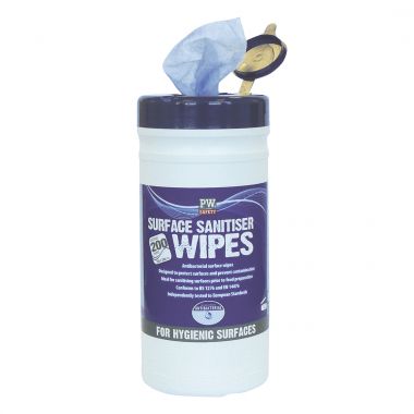 Surface Sanitiser Wipes (200 Wipes) - Blue -
