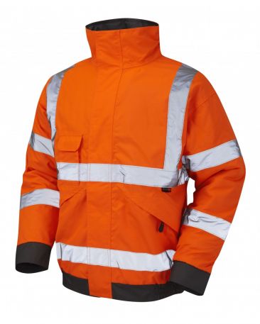 Chivenor ISO 20471 Class 3 Bomber Jacket Railway Orange