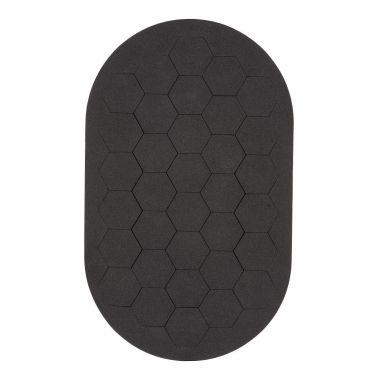 Flexible 3 Layer Knee Pad Inserts - Black -