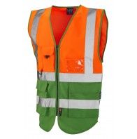 Lynton Superior Dual Colour Class 1 waistcoat (various colours)