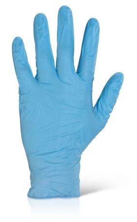 Nitrile Disposable Glove Powder Free Blue (box 100)