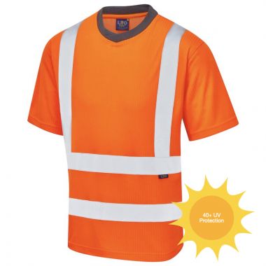 Newport ISO 20471 Class 2 Comfort EcoViz®PB T-Shirt Orange