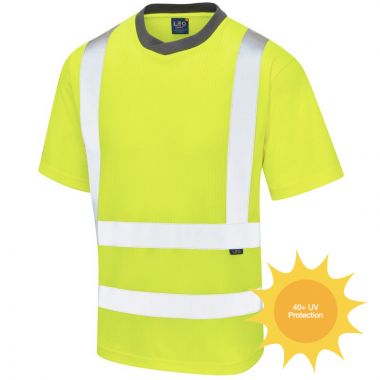 Newport ISO 20471 Class 2 Comfort EcoViz®PB T-Shirt Yellow