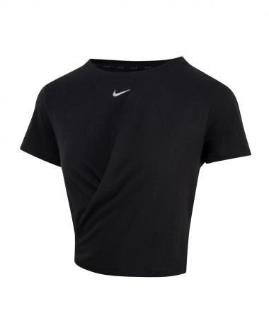 Womens Nike One Luxe Dri-FIT short sleeve standard twist top