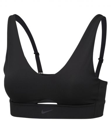 Womens Nike Dri-FIT indy plunge cutout bra