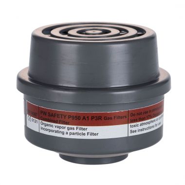 A1P3R Combination Filter Special Thread Connection (Pk4) - Grey -