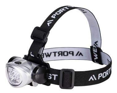 LED Head Light - Silver -