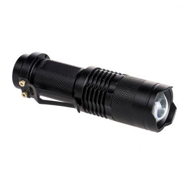 High Powered Pocket Torch - Black -