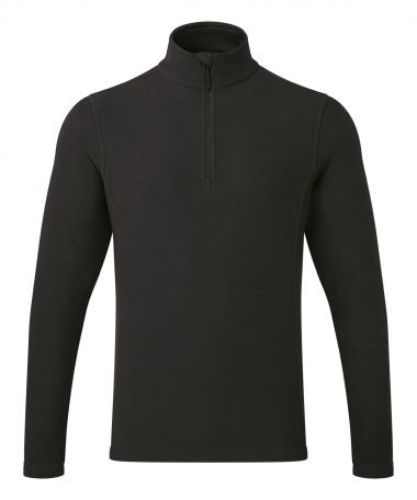 Unisex Recyclight 1/4 zip microfleece