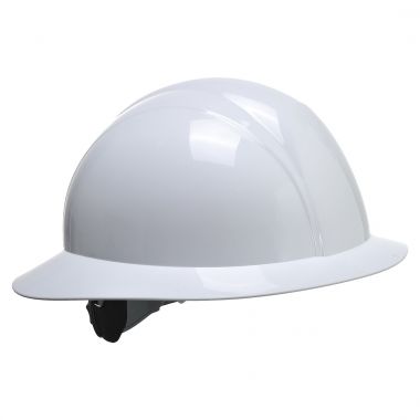 Full Brim Future Helmet   - White -