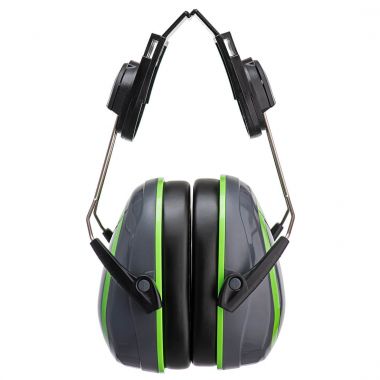 HV Extreme Ear Defenders Low Clip-On  - Grey/Green -