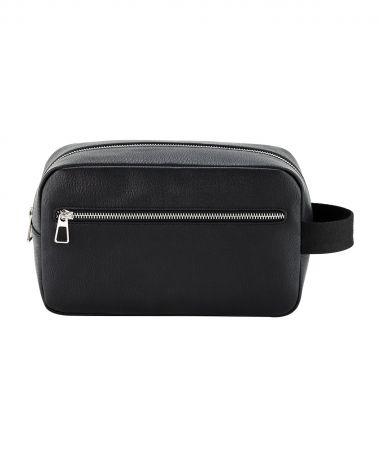 Tailored luxe PU wash bag