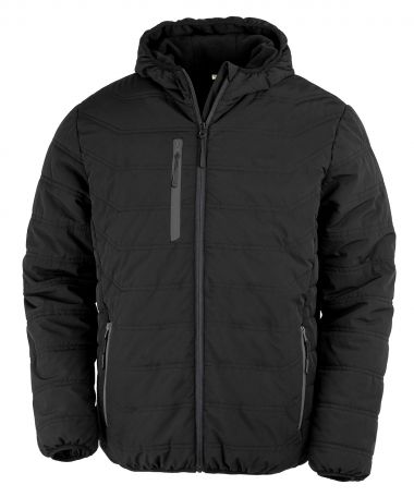 Recycled compass padded winter jacket