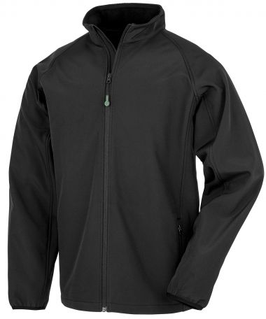 Men's recycled 2-layer printable softshell jacket