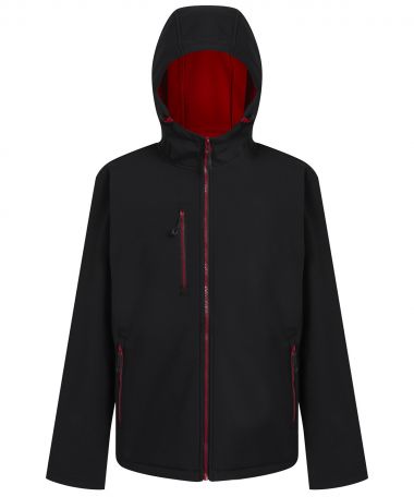 Navigate 2-layer hooded softshell jacket