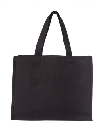 Recycled premium canvas stand-up shopper