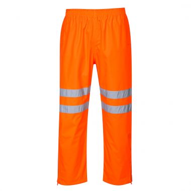 Hi-Vis Breathable Rain Trousers