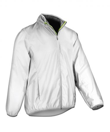 Luxe reflective hi-vis jacket