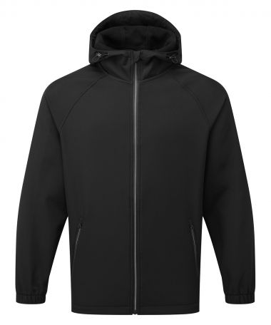 Hooded 2-layer softshell jacket