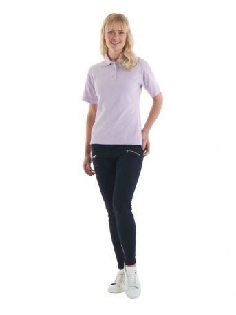 220GSM Ladies Pique Poloshirt