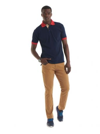 250GSM Contrast Pique Poloshirt