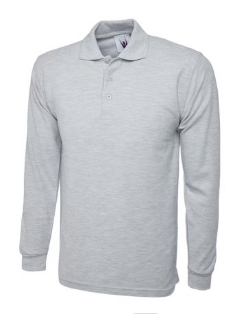 250GSM Longsleeve Pique Poloshirt