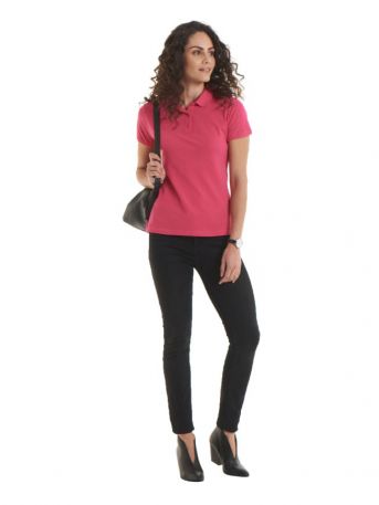 Ladies Ultra 100% Cotton Ladies Poloshirt