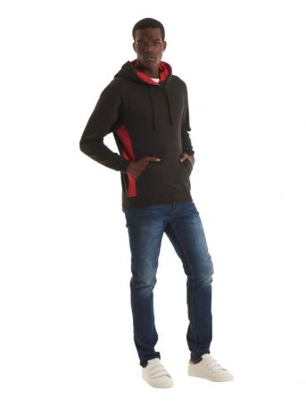 Two Tone Hooded Sweatshirt