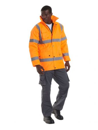 Hi Visibility Anorak Jacket Yellow or Orange