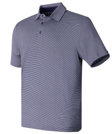 UA playoff 3.0 stripe polo LB  microstripe