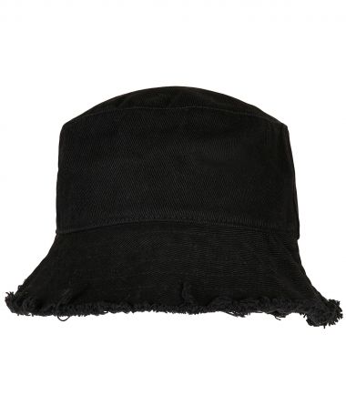 Open edge bucket hat