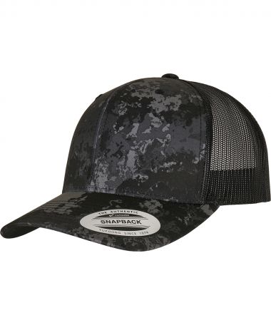 YP Classics Veil Camo retro trucker cap (6606VC)