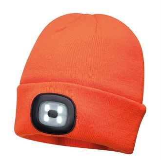 Beanie LED headlight USB