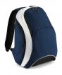 French Navy/ White Colour Sample
