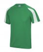 Kelly Green / Arctic White Colour Sample