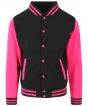 Jet Black/Hot Pink Colour Sample