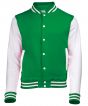 Kelly Green / White Colour Sample