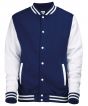 Oxford Navy / White* Colour Sample