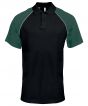 Black/ Light Grey/ Green Colour Sample