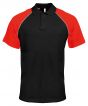 Black/ Light Grey/ Red Colour Sample