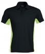 Black/ Lime Colour Sample