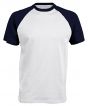 White/ Navy Colour Sample