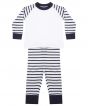 Navy Stripe/ White Colour Sample