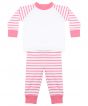 Pink Stripe/ White Colour Sample